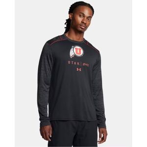 Under Armour Utah Utes Long Sleeve Performance T-Shirt NWT